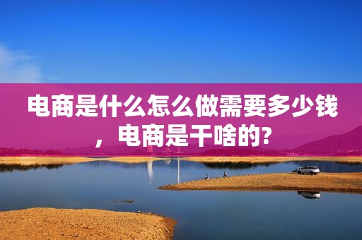 电商是什么怎么做需要多少钱，电商是干啥的?