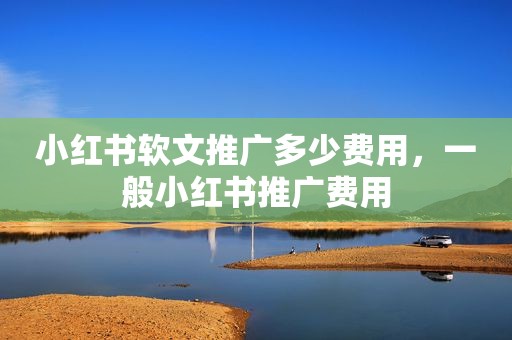 小红书软文推广多少费用，一般小红书推广费用