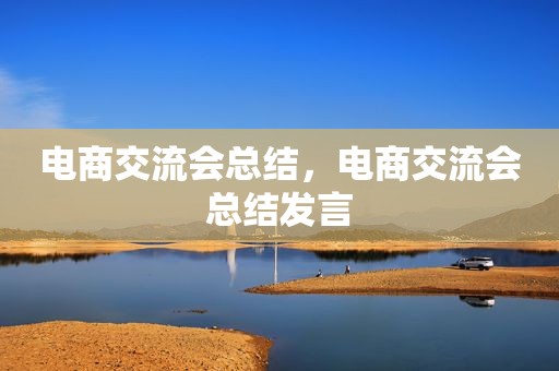电商交流会总结，电商交流会总结发言