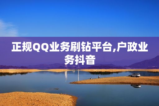 正规QQ业务刷钻平台,户政业务抖音