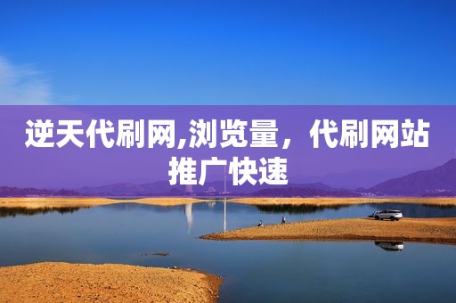 逆天代刷网,浏览量，代刷网站推广快速