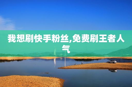 我想刷快手粉丝,免费刷王者人气