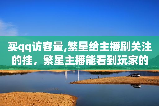 买qq访客量,繁星给主播刷关注的挂，繁星主播能看到玩家的详细资料吗?