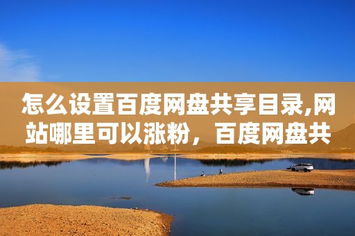 怎么设置百度网盘共享目录,网站哪里可以涨粉，百度网盘共享文件密码怎么设置