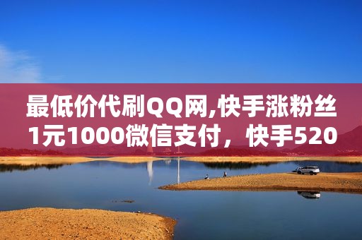 最低价代刷QQ网,快手涨粉丝1元1000微信支付，快手520代刷网