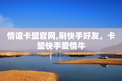 情谊卡盟官网,刷快手好友，卡盟快手爱情牛